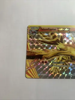Pokemon TCG Talonflame BREAK Steam Siege 21/114 Holo Rare - Image 3