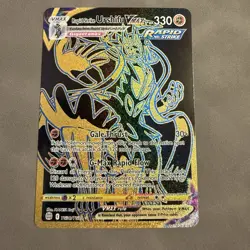2022 Pokemon SWSH Brilliant Stars #TG30 Rapid Strike Urshifu VMAX GOLD FULL ART - Image 1