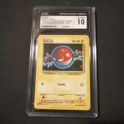Pokemon TCG Classic Voltorb Holo 010/034 CGC 10 Gem Mint 2023 English - Image 2
