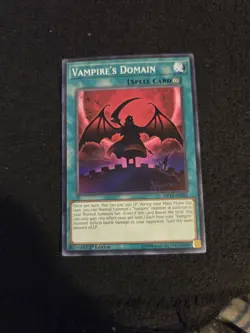 Yugioh TCG Vampire's Domain MP19-EN241 1st Edition 1996 - Image 1
