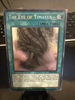 The Eye of Timaeus (Ghost Rare) GFP2-EN183 Ghosts from the Past 2 - YuGiOh! - Image 2