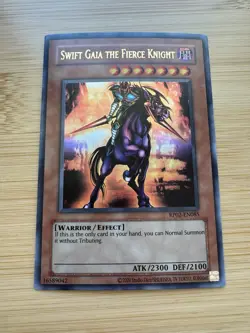 Swift Gaia the Fierce Knight RP02-EN085 Ultra Rare Retro Pack 2 2020 Reprint NM✨ - Image 1