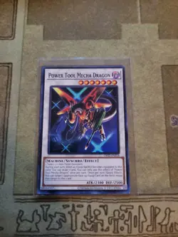 YUGIOH POWER TOOL MECHA DRAGON OP22-EN018 COMMON UNLIMITED ED NM - Image 1