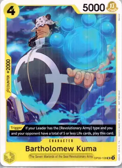 Bartholomew Kuma (Tournament Pack 2025 Vol. 4) UC One Piece Promotion Cards OP09 - Image 1