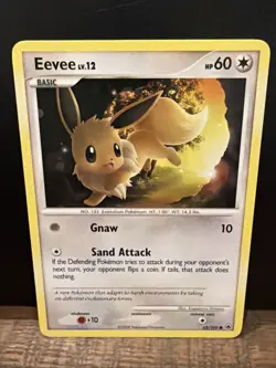 Eevee 63/100 Diamond & Pearl Majestic Dawn Common Pokemon TCG Card NM - Image 1