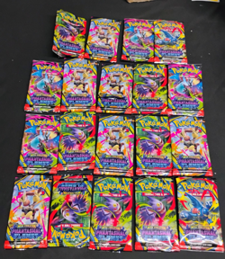 Pokemon TCG Phantasmal Flames ME02 Booster EMPTY 18 Wrapper Packs Art No Cards - Image 1