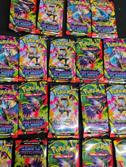 Pokemon TCG Phantasmal Flames ME02 Booster EMPTY 18 Wrapper Packs Art No Cards - Image 4