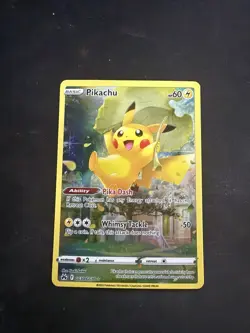 Pikachu Crown Zenith Galarian Gallery Holo Rare Card GG30/GG70 - Image 1