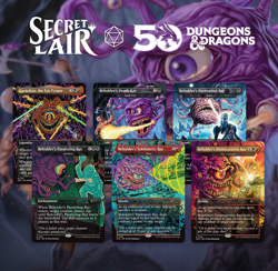 Magic Secret Lair x DND Death is in the Eyes of the Beholder II - FOIL - SEALED - Image 1