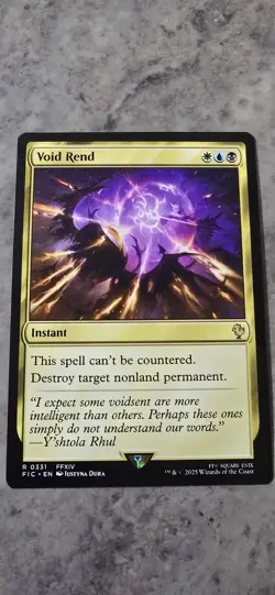Void Rend Commander: Final Fantasy Regular Instant Rare MTG NM - Image 1