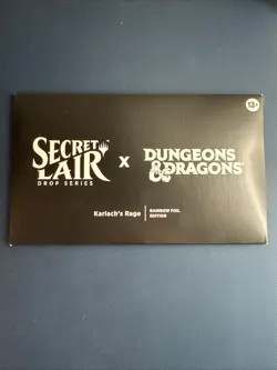 MTG Secret Lair x Dungeons & Dragons: Karlach's Rage - Rainbow Foil New Sealed - Image 1