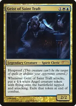 Geist of Saint Traft - Foil Promo World Magic Cup Qualifiers LP MTG - Image 1