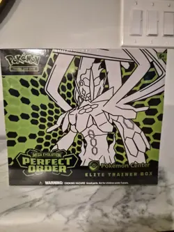 Pokemon Center Elite Trainer Box Mega Evolution Perfect Order Zygarde - Image 1