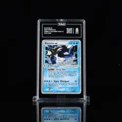 2004 POKEMON EX FIRE RED & LEAF GREEN #104 BLASTOISE EX-HOLO TAG 8 - Image 1