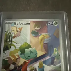 Pokemon - Bulbasaur *Illustration Rare* Stellar Crown 143/142 - Image 3