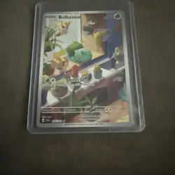 Pokemon - Bulbasaur *Illustration Rare* Stellar Crown 143/142 - Image 5