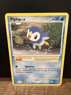 Piplup 72/100 Common Majestic Dawn Pokemon TCG - Image 1
