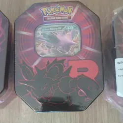 Pokemon TCG: Destined Rivals | Team Rocket Tin | Set of 3 | New & Sealed ✅ - Image 3