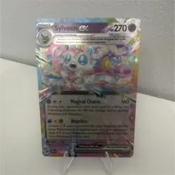 Pokemon Sylveon ex 041/131 Sv: Prismatic Evolutions Double Rare Holo 270 HP - Image 1