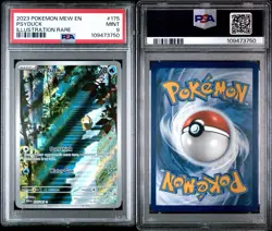2023 POKEMON MEW EN-151 ILLUSTRATION RARE #175 PSYDUCK PSA 9 - Image 3
