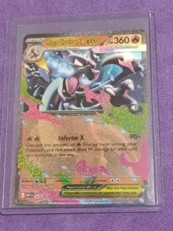 Mega Charizard X ex MEP 029 Black Star Promo Pokemon TCG - Image 1