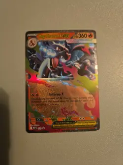 Pokemon TCG Mega Charizard x EX MEP 029 Black Star Promo - Image 1