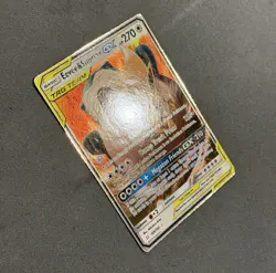 Eevee & Snorlax GX 120/181 Team Up Sun & Moon Tag Team Holo Card - Near Mint - Image 2