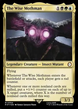 The Wise Mothman - Foil PIP LP MTG - Image 1