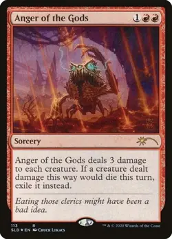 Anger of the Gods - Foil Secret Lair LP MTG - Image 1