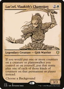 Lae'zel, Vlaakith's Champion - Foil Showcase CLB LP MTG - Image 1