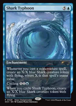 Shark Typhoon - Foil Promo SCH LP MTG - Image 1
