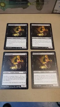 4 Viscera Seer - Magic the Gathering MTG M11 2011 Core x4 4x Playset - Image 1