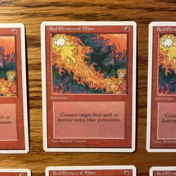 MTG: Red Elemental Blast 1X ‘95 4th Edition - 6 Available - Image 4