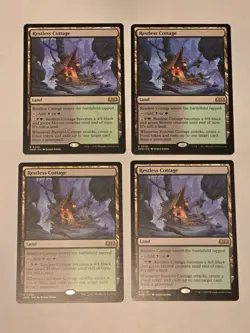 4x Restless Cottage - Wilds of Eldraine - Near Mint - MTG - Image 1