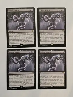 4x Coiling Rebirth - Bloomburrow - Near Mint - MTG - Image 1