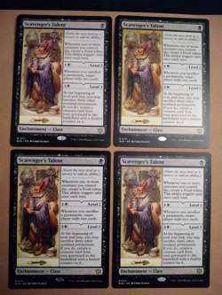 4x Scavenger's Talent **NEAR MINT** **UNPLAYED** MTG - Image 1
