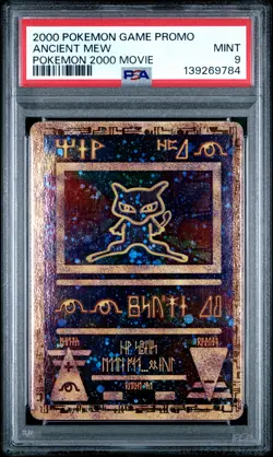 2000 Ancient Mew Pokemon 2000 Movie Game Movie Pokemon PSA 9 - Image 1