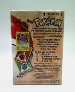 POKE'MON 1999 SEALED Gotta Catch'em All "BODYGUARD" Theme Deck Trading Card Game - Image 3