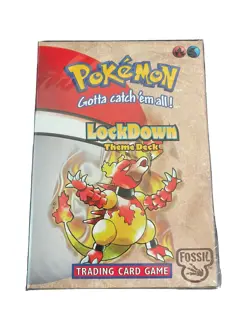 POKEMON LOCKDOWN Theme Deck **FACTORY SEALED** 1999 BRAND NEW WOTC 742818060776 - Image 1