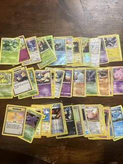 500 NM Pokemon Cards Mixed Lot (Gym Hero, Jungle, Fossil, etc) Rare Collection! - Image 1
