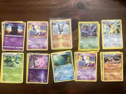500 NM Pokemon Cards Mixed Lot (Gym Hero, Jungle, Fossil, etc) Rare Collection! - Image 2