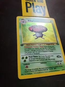 Pokemon TCG - 1x MP+ 1st Edition Holo Vileplume - Jungle (15/64) x1 - Image 2