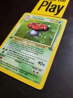 Pokemon TCG - 1x MP+ 1st Edition Holo Vileplume - Jungle (15/64) x1 - Image 3