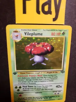 Pokemon TCG - 1x MP+ 1st Edition Holo Vileplume - Jungle (15/64) x1 - Image 4