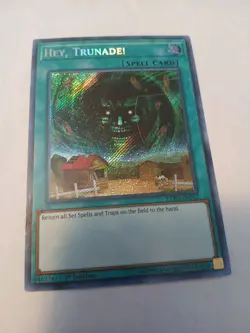 Hey, Trunade - EXFO-EN062 1st Edition Secret Rare YuGiOh TCG Card - Image 1