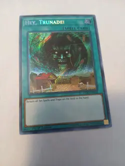 Hey, Trunade - EXFO-EN062 1st Edition Secret Rare YuGiOh TCG Card - Image 2