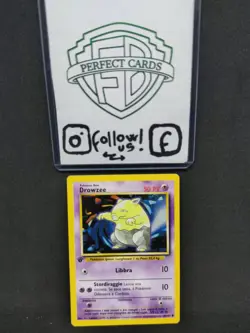 POKEMON SET BASE 1° EDIZIONE DROWZEE COMUNE 49/102 NM - Image 1