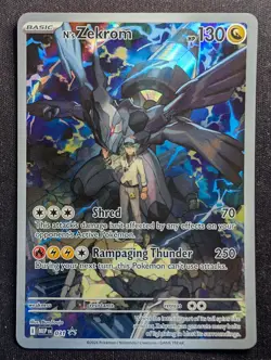 N's Zekrom - MEP031 Black Star Promo (Pokemon) Illustration Rare - Image 1