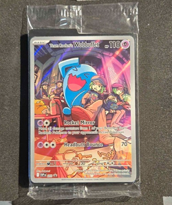 Pokemon TCG Team Rockets Wobbuffet 203 Destined Rivals ETB Promo, Sealed - Image 1
