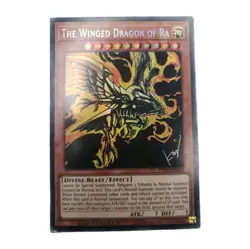 YuGiOh! TN19 Egyptian God Card Set Obelisk Ra Slifer Secret Rare NM - Image 2